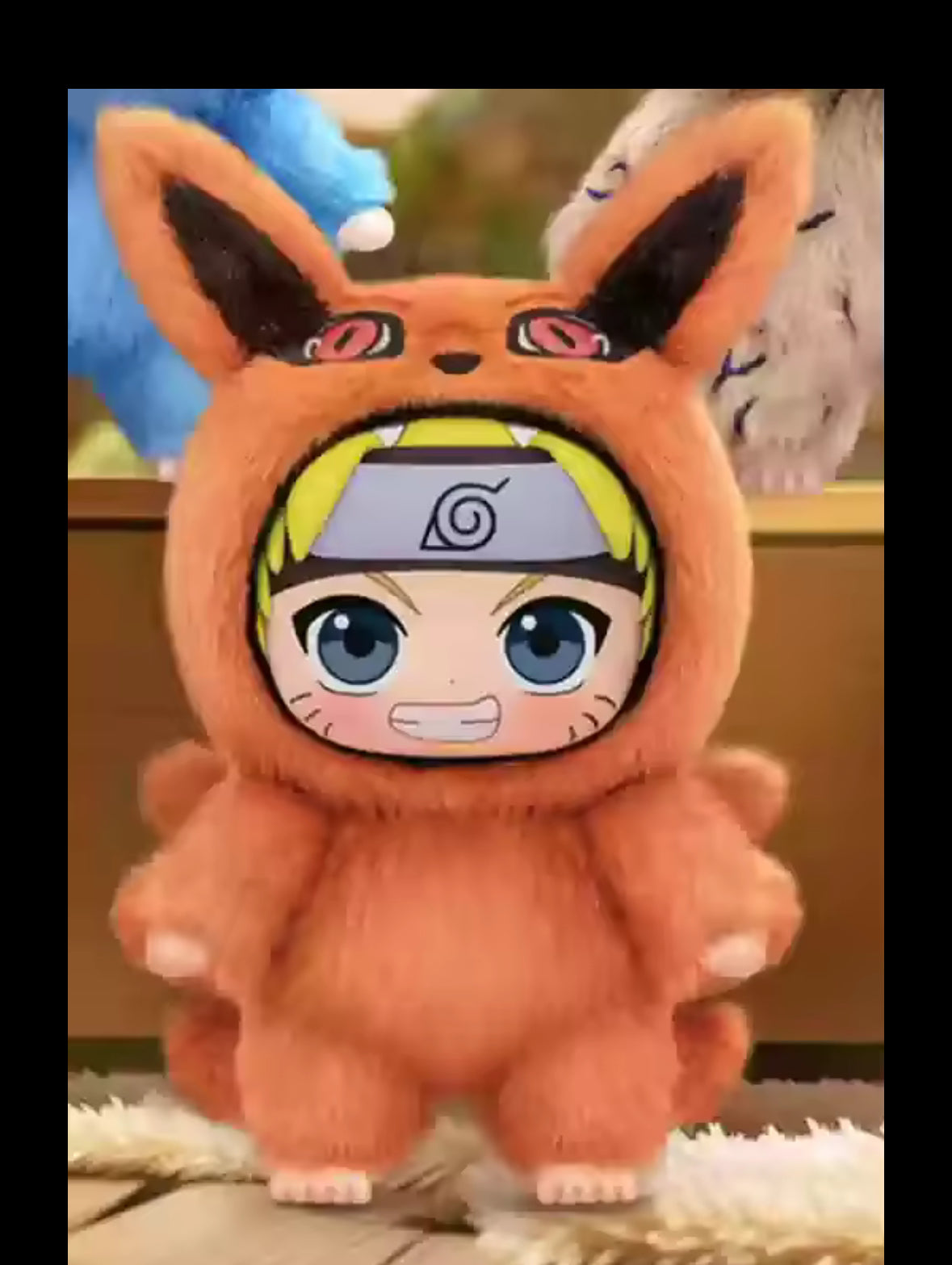 Mystery Naruto Shippuden Cat Plush Full Box Top Toy Eaki