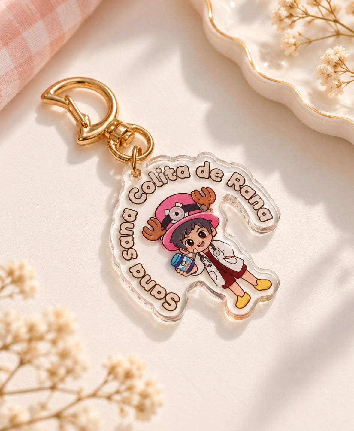 Ace’s Pop Shop Original: Sana Sana Colita De Rana Key Chain Exclusive