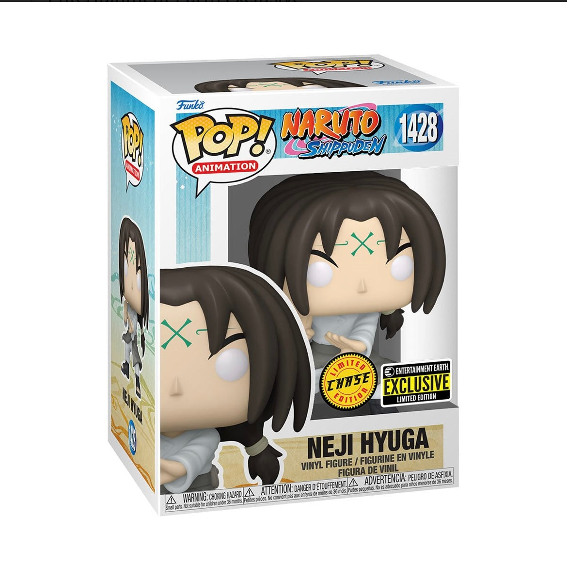 Funko Pop! Naruto Neji Hyuga Vinyl Figure (CHASE)