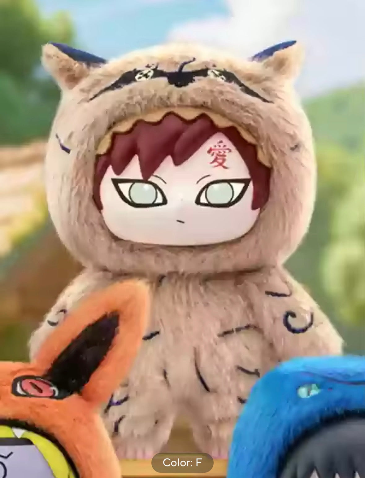 Mystery Naruto Shippuden Cat Plush Full Box Top Toy Eaki