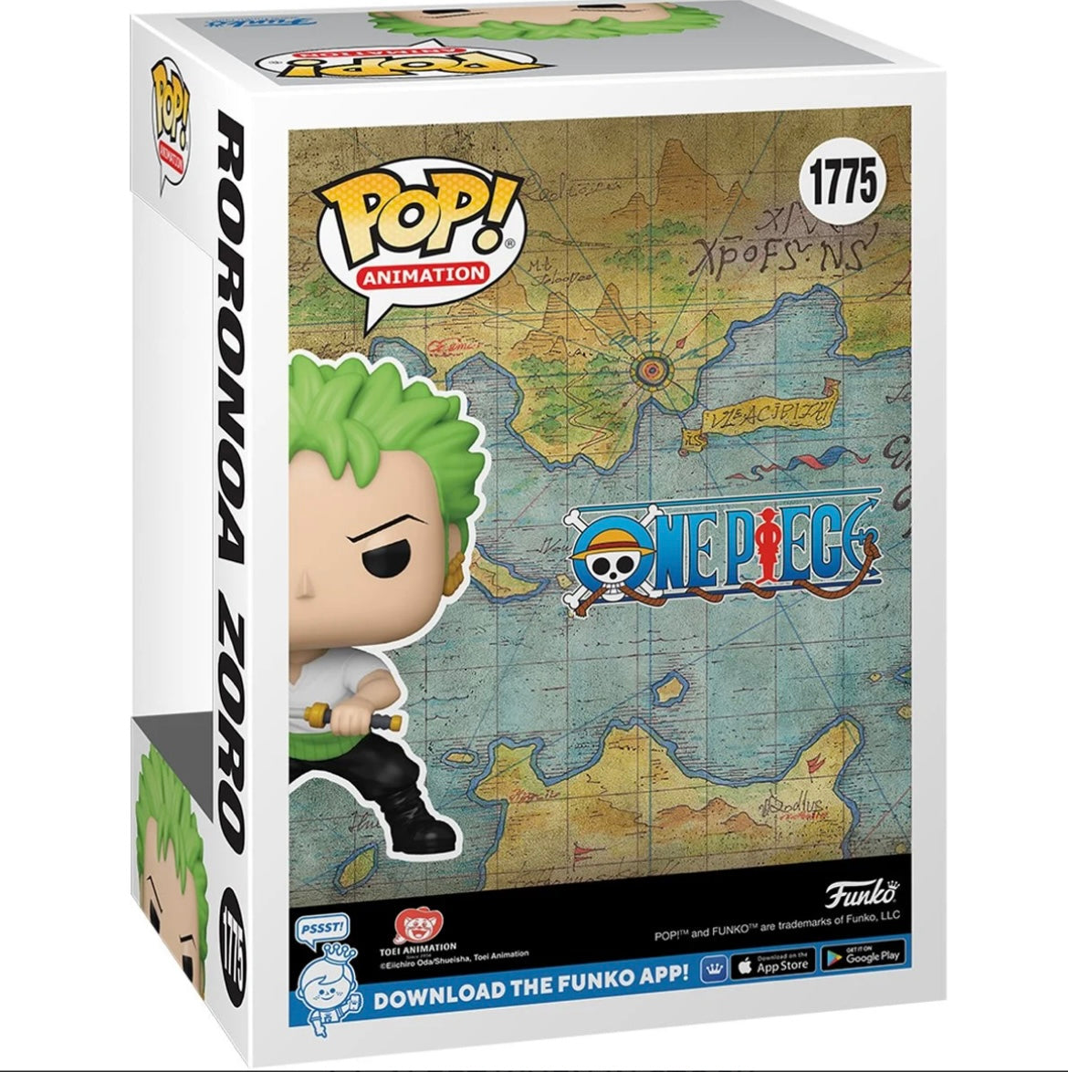 Funko Pop! One Piece Roronoa Zoro with Swords (Chance of Chase)