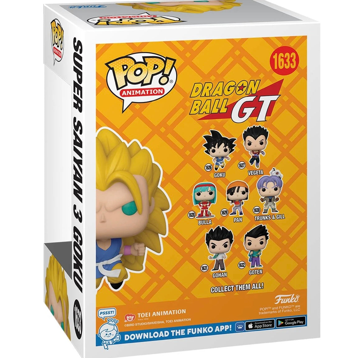 Funko Pop! Dragon Ball GT Super Saiyan 3 Goku Entertainment Earth Exclusive
