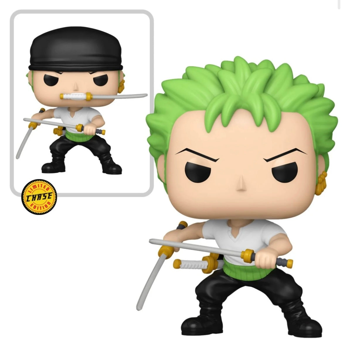 Funko Pop! One Piece Roronoa Zoro with Swords (Chance of Chase)