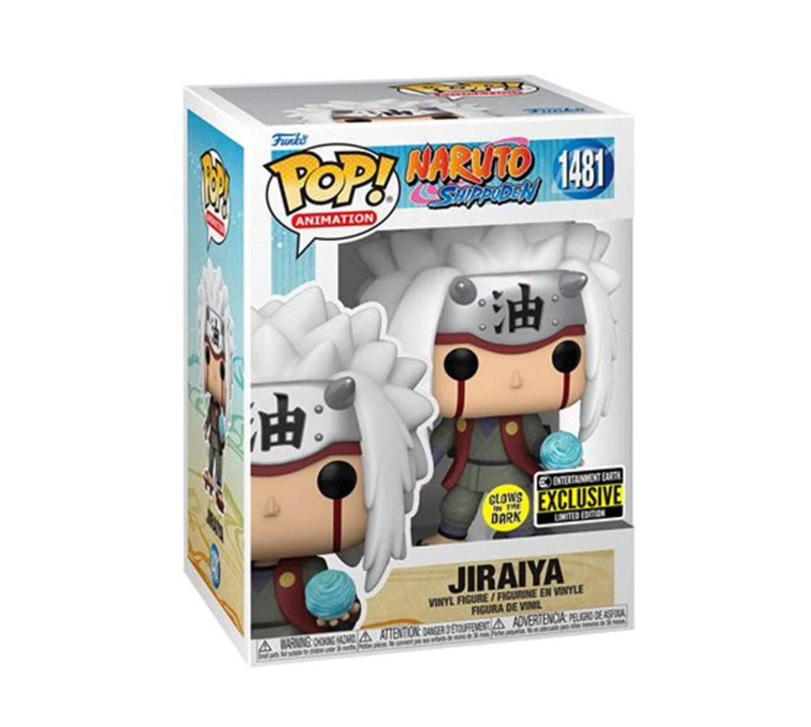 Funko Pop! Naruto: Shippuden Jiraiya with Rasengan Glow-in-the-Dark Entertainment Earth Exclusive