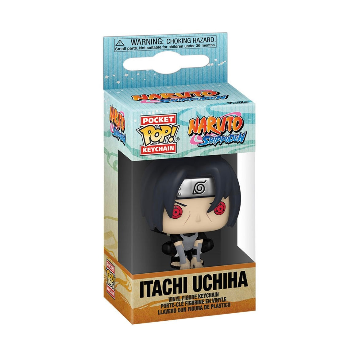 Funko Pocket Pop! Naruto: Shippuden Itachi Uchiha (Moonlit) Key Chain