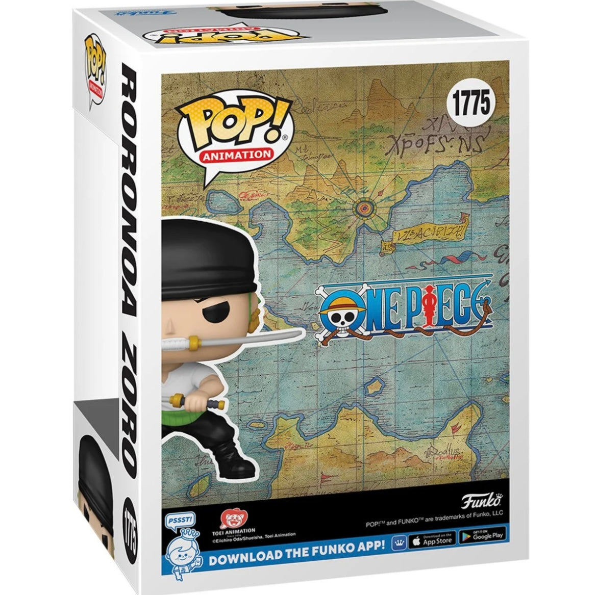 Funko Pop! One Piece Roronoa Zoro with Swords (Chance of Chase)