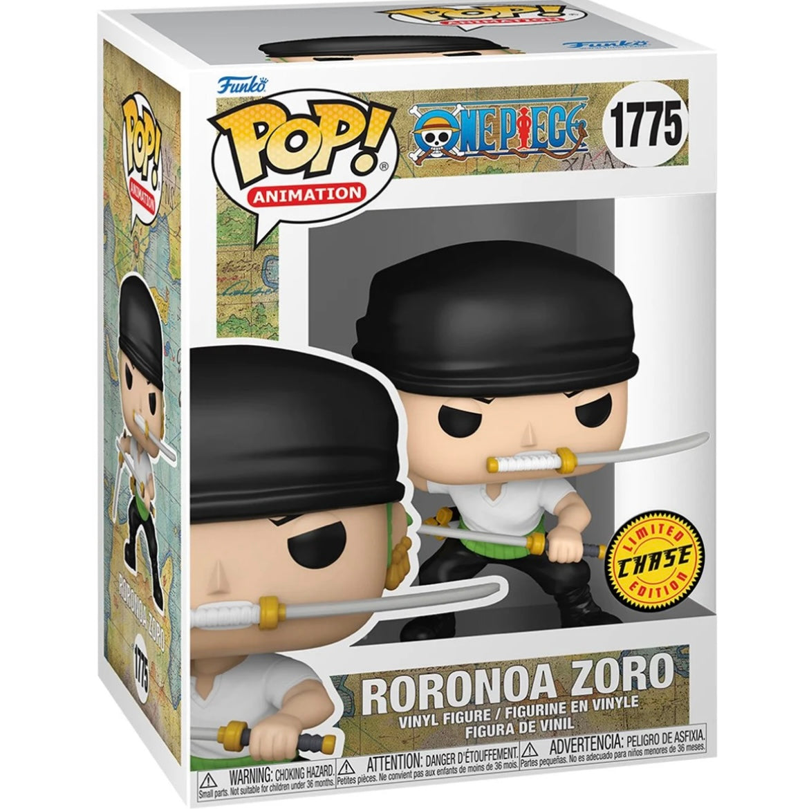 Funko Pop! One Piece Roronoa Zoro with Swords (Chance of Chase)