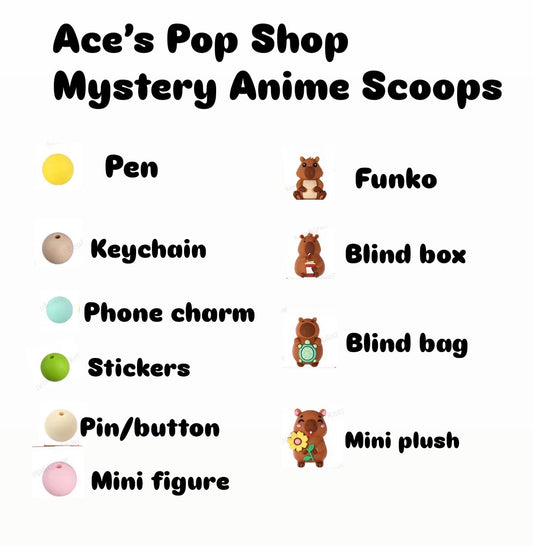 1x Scoop Anime Mystery Bag