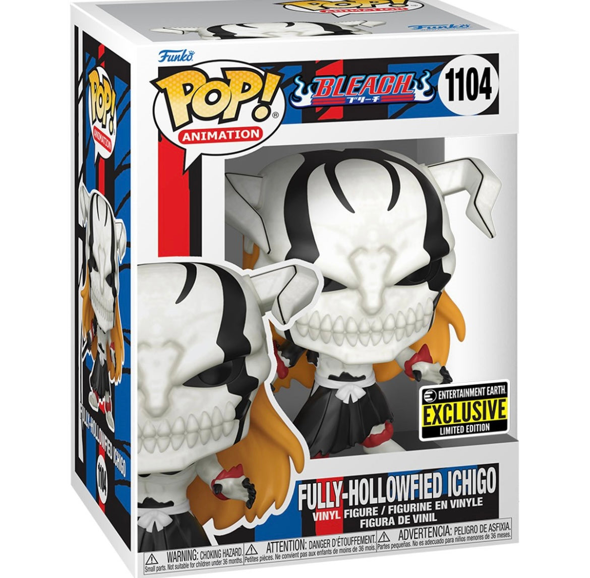 Funko Pop! Bleach Fully Hollowfied Ichigo Entertainment Earth Exclusive