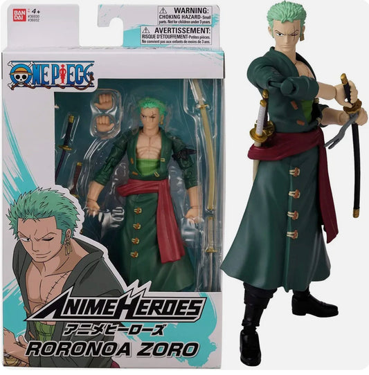One Piece Anime Heroes Roronoa Zoro Action Figure
