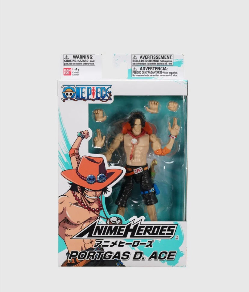 One Piece Anime Heroes Portgas D. Ace Action Figure