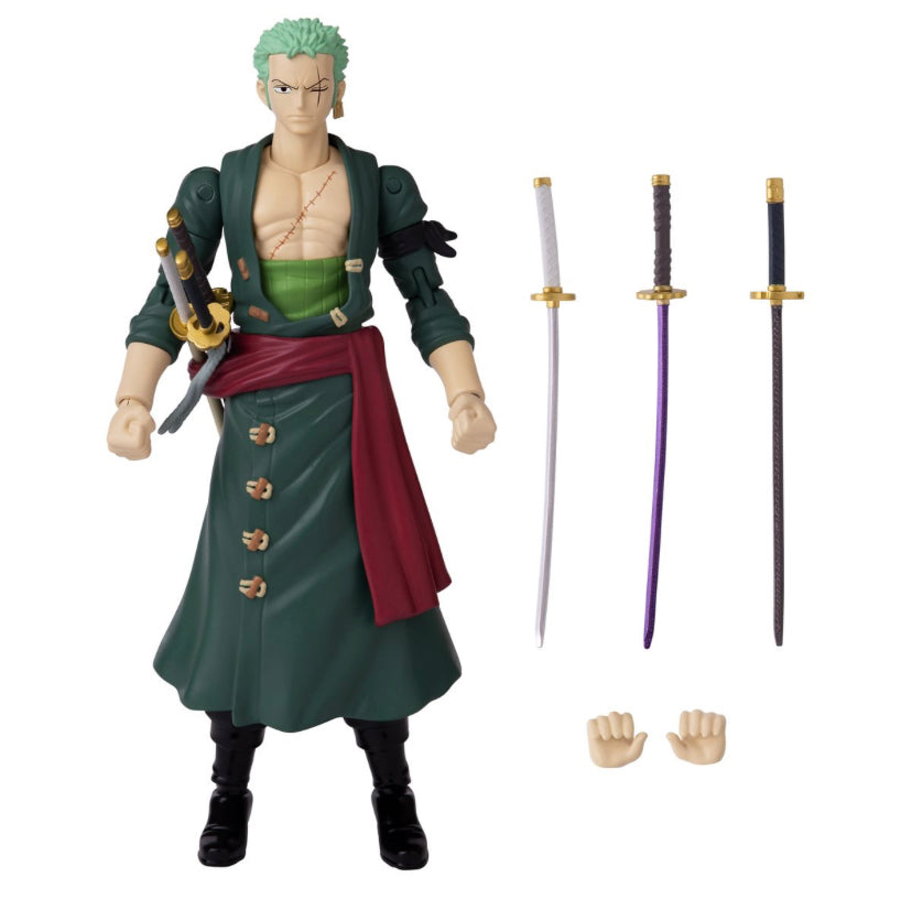 One Piece Anime Heroes Roronoa Zoro Action Figure