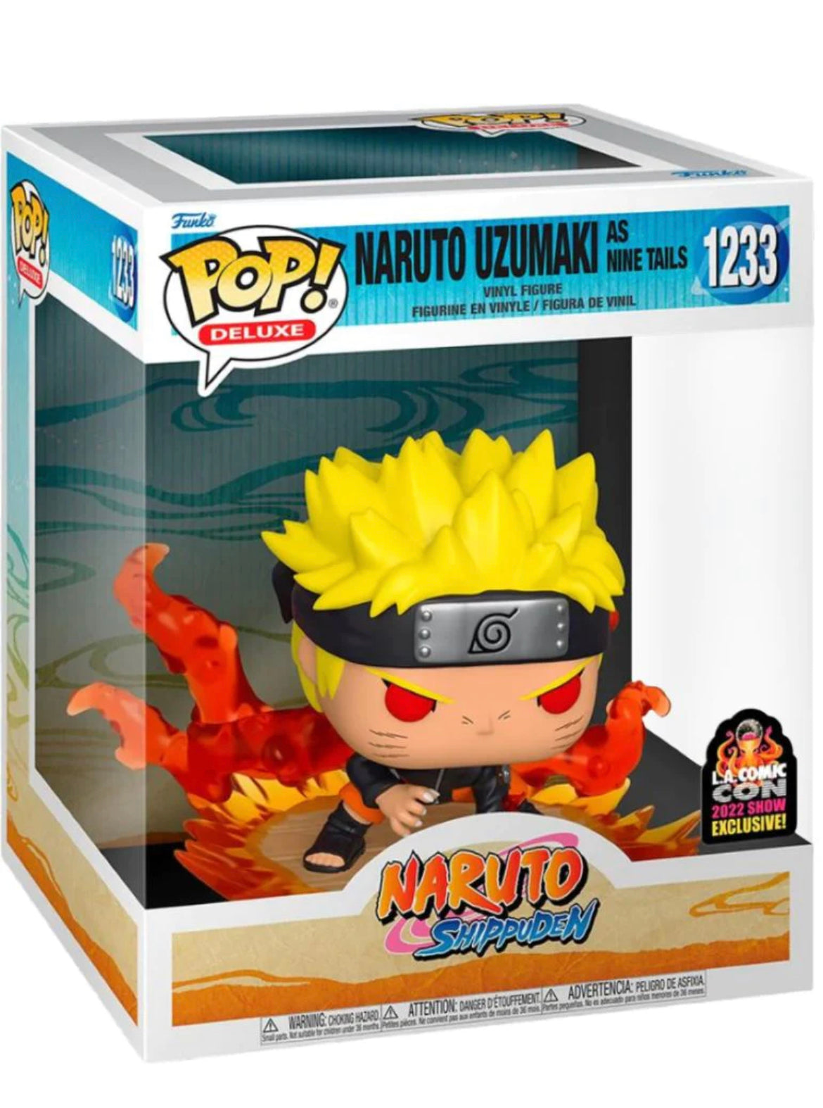 Funko Pop! Deluxe: Naruto - Naruto Uzumaki As Nine Tails (LA Con Exclusive)