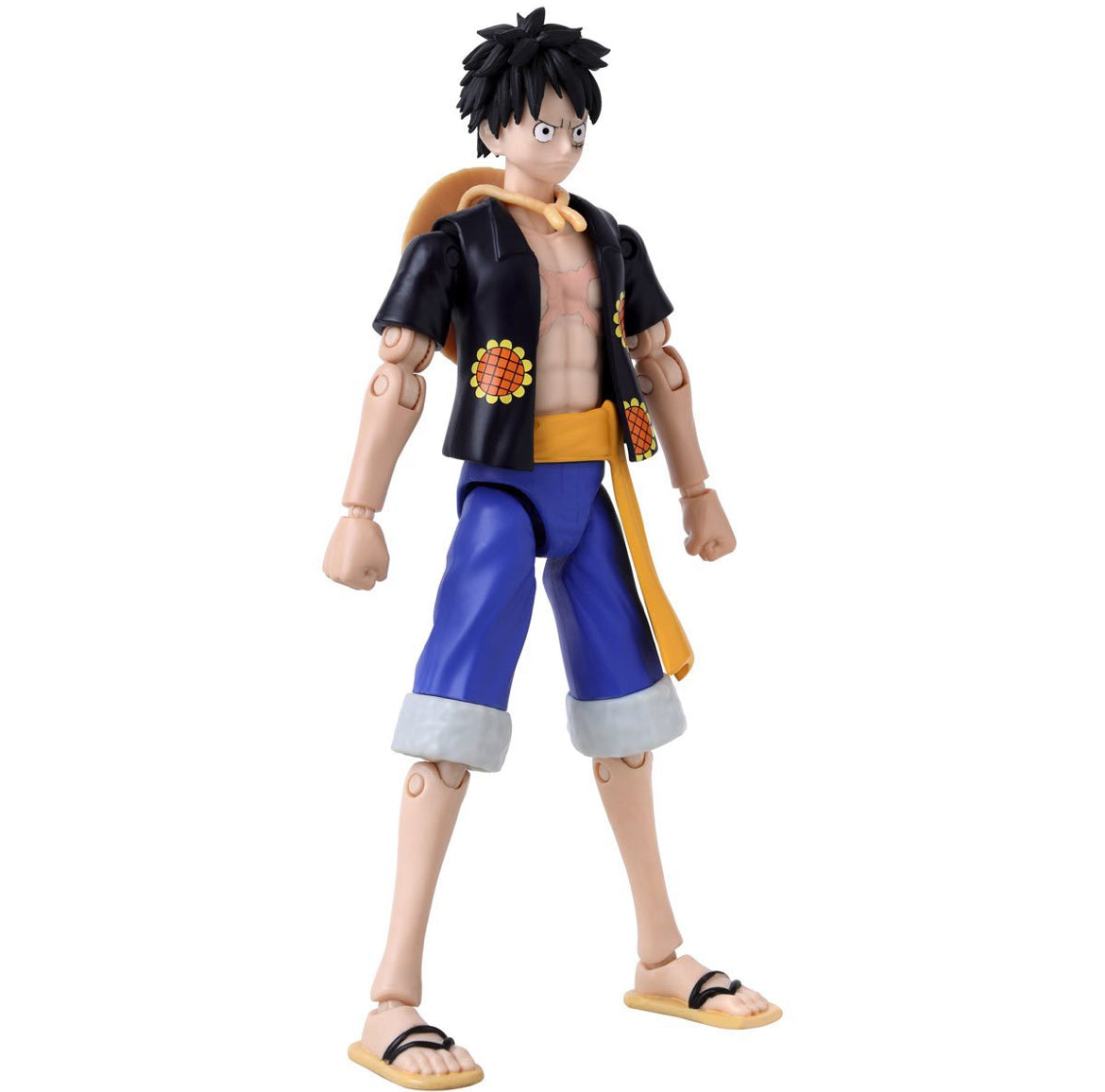 One Piece Anime Heroes Monkey D. Luffy Dressrosa Version Action Figure