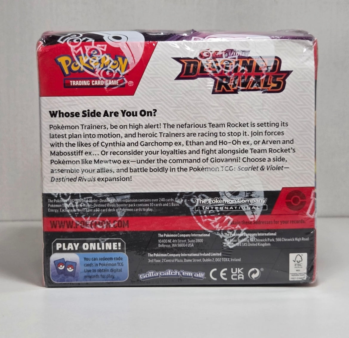Pokemon Destined Rivals Booster Box
