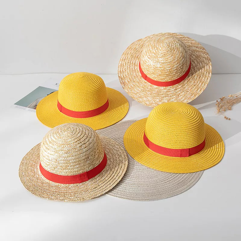 One Piece Luffy Straw Hat: Cosplay Hat